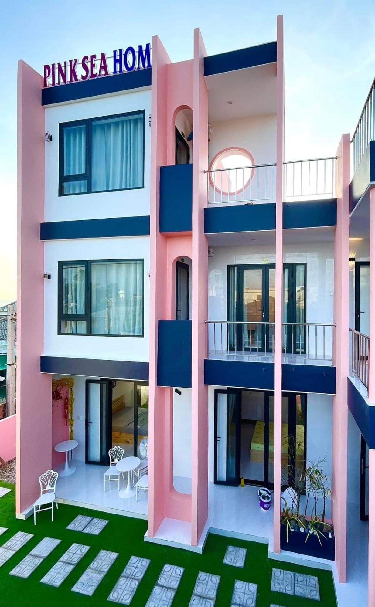 Pink Sea Villa Cu Lao Thu Eksteriør bilde